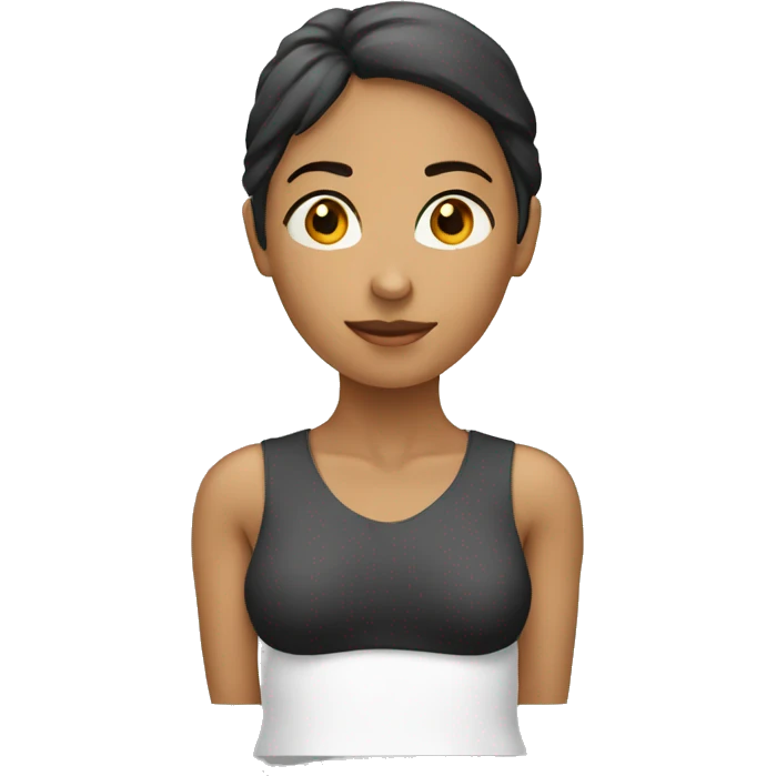 A women top anatomy for educational purposes emoji