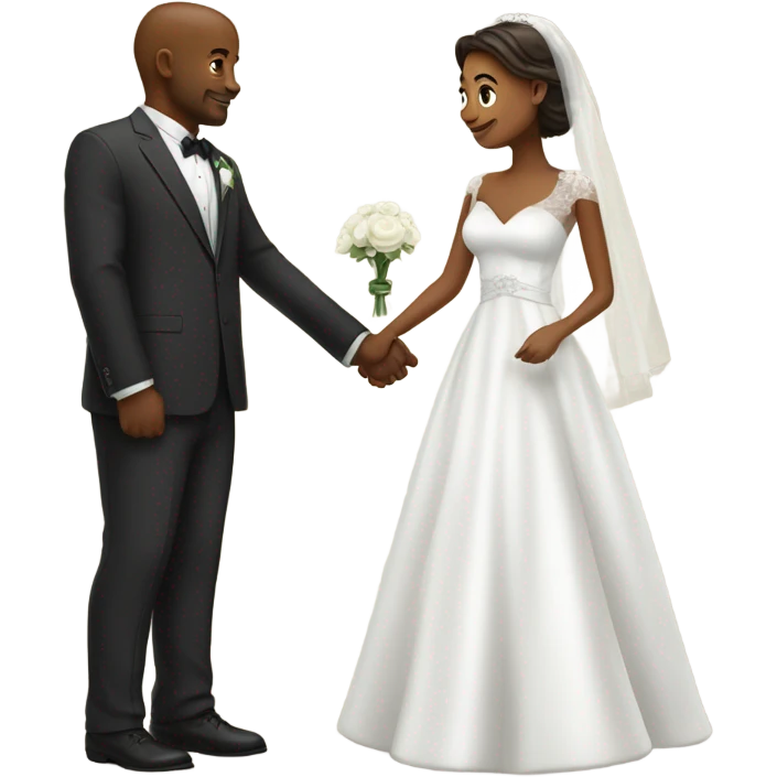 Couple getting married  emoji