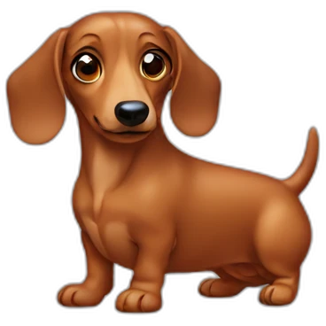 sausage dog emoji