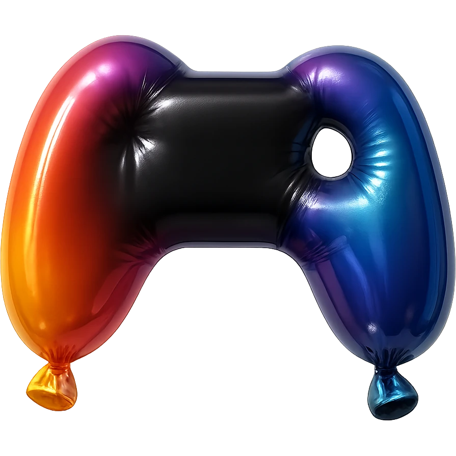 Game black silhouette emoji
