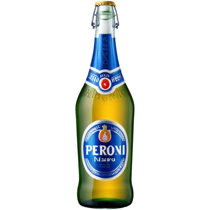 Birra Peroni Nastro azzurro grande in bottiglia da 66 cl
 emoji