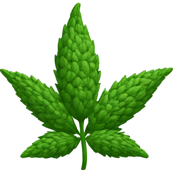Hemp buds emoji