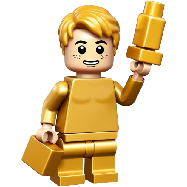 lego homme doré emoji