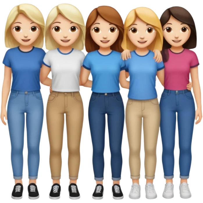 ha sisters and kalogeras sisters together emoji