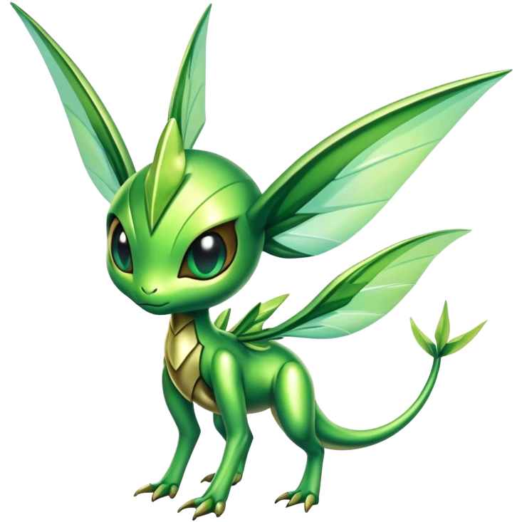 Shiny Exotic Celebi-Scyther-Hybrid-Creature emoji