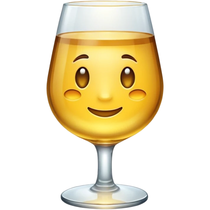 golden glass emoji