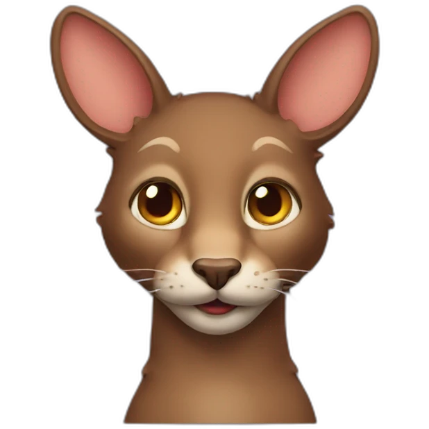 Cat moose emoji