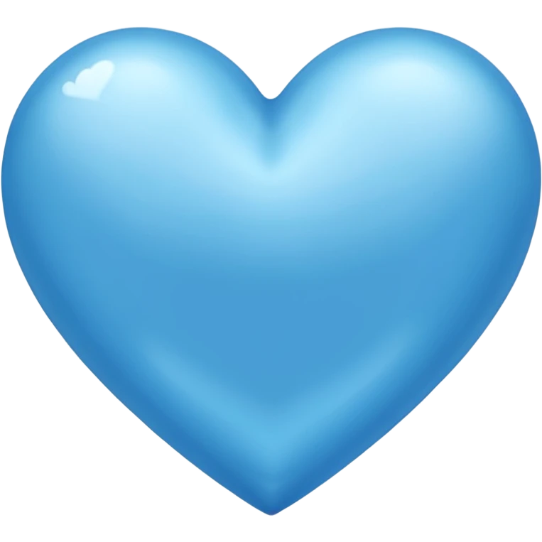 corazon celeste emoji