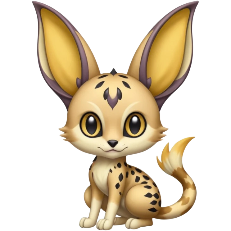 Big-eared Batty Meloetta-Serval-Cresselia-Palkia-Stitch-Fakémon-creature-hybrid emoji