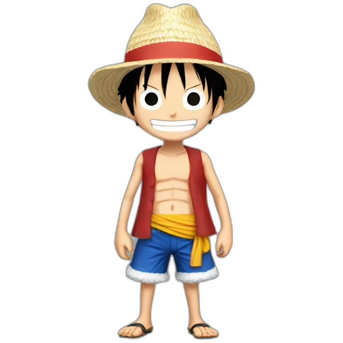 Luffy in one piece emoji