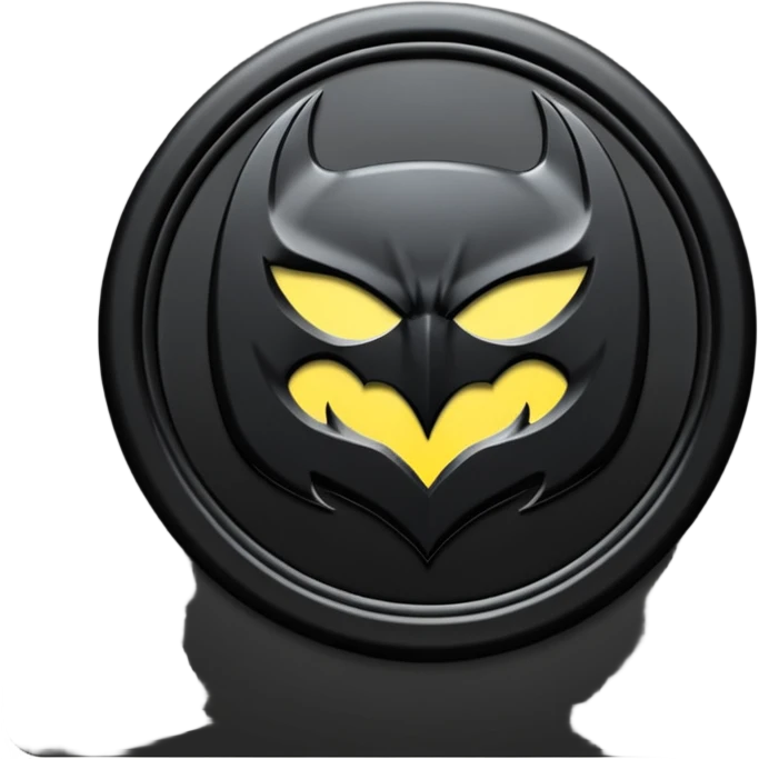 Batman sign emoji
