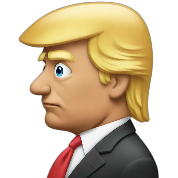 trump long nose emoji