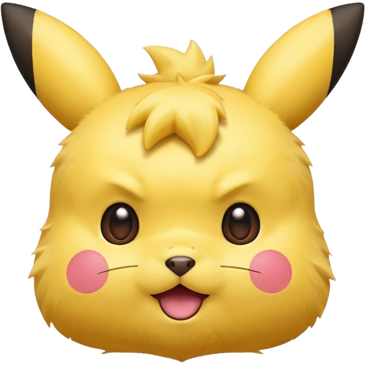 Pikachu face emoji