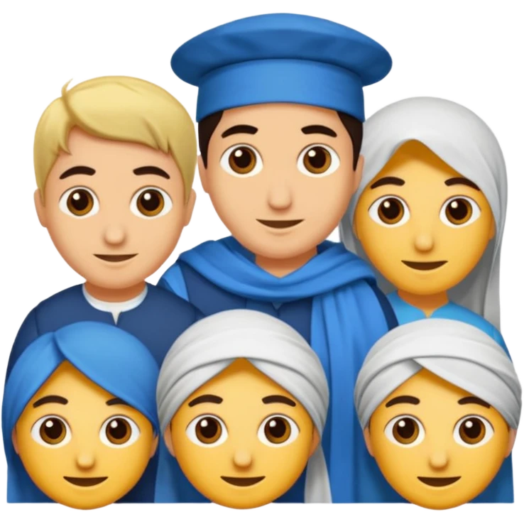 Mavi tık normal dairə gibi olsun dedim emoji