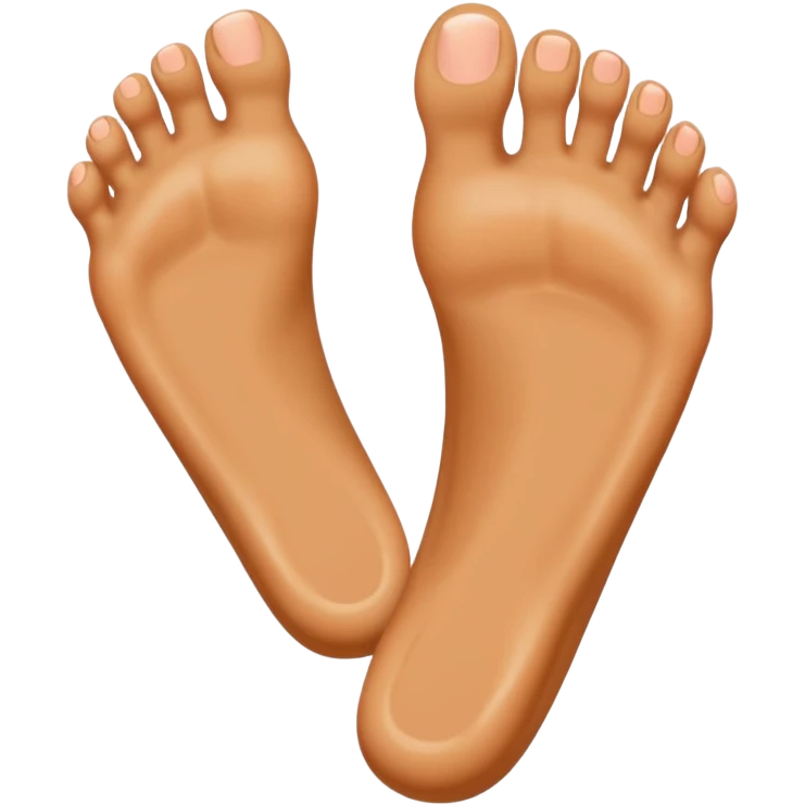 Smileing feet emoji