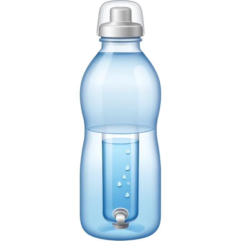 spa water bottle emoji