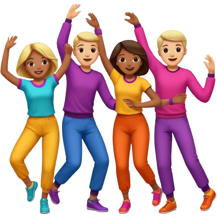people dancing emoji