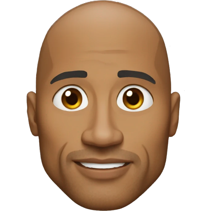 Dwayne johnson emoji