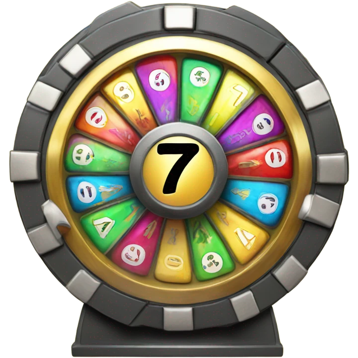 slots reels with 7 on them emoji