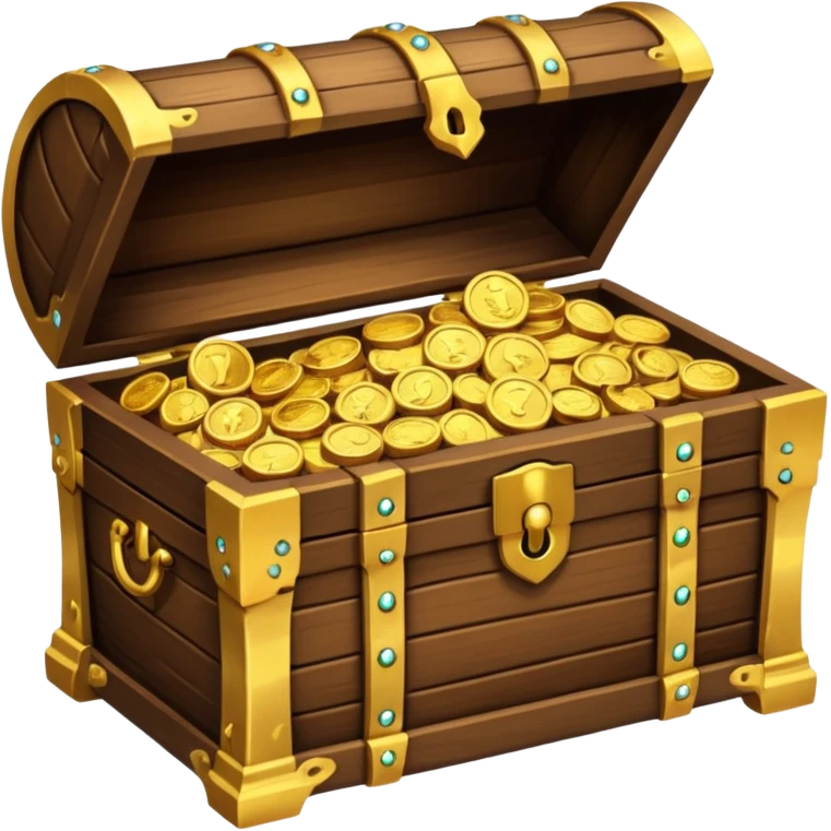 Treasure Chest Open emoji