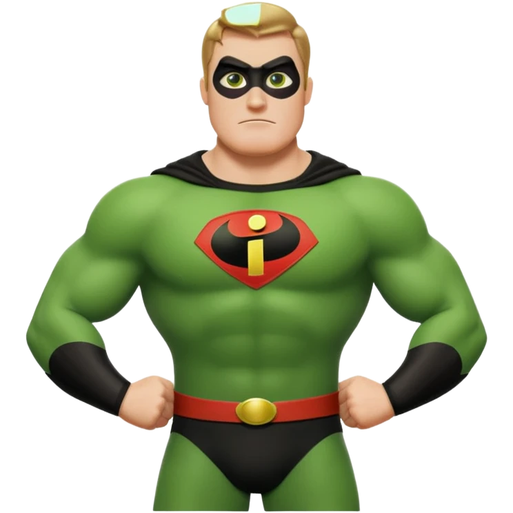 green mister incredible emoji