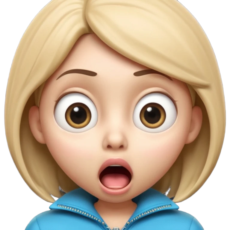 3D cartoon character, shocked expression, mouth closed with zipper, big eyes, dramatic lighting, dark gradient background, viral youtube thumbnail, ultra detailed, 4k, high quality, sharp focus, 16:9

b emoji