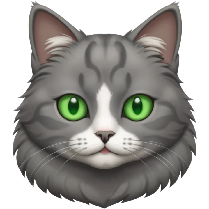 gray cat emoji