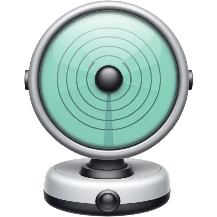 a radar emoji