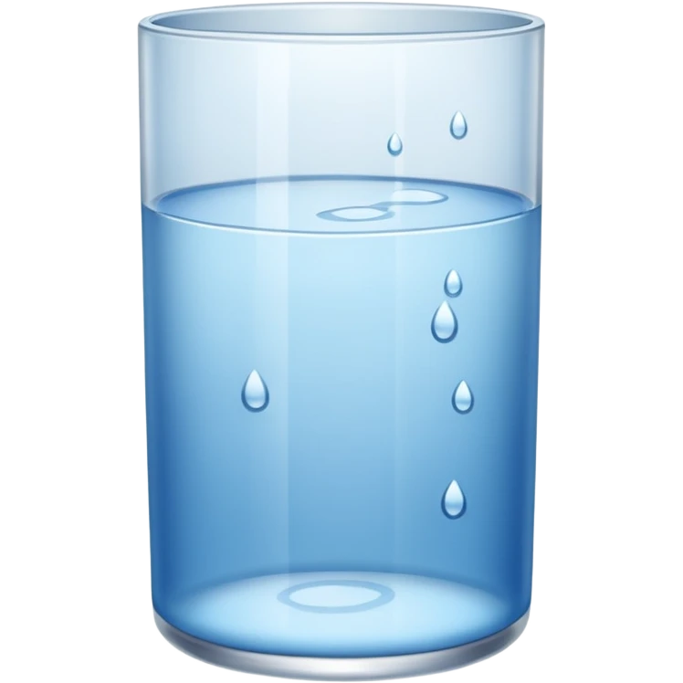 ]glass with water emoji