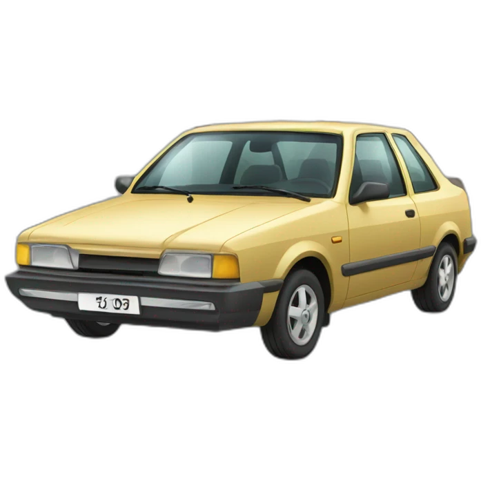 Voiture qui se gare emoji