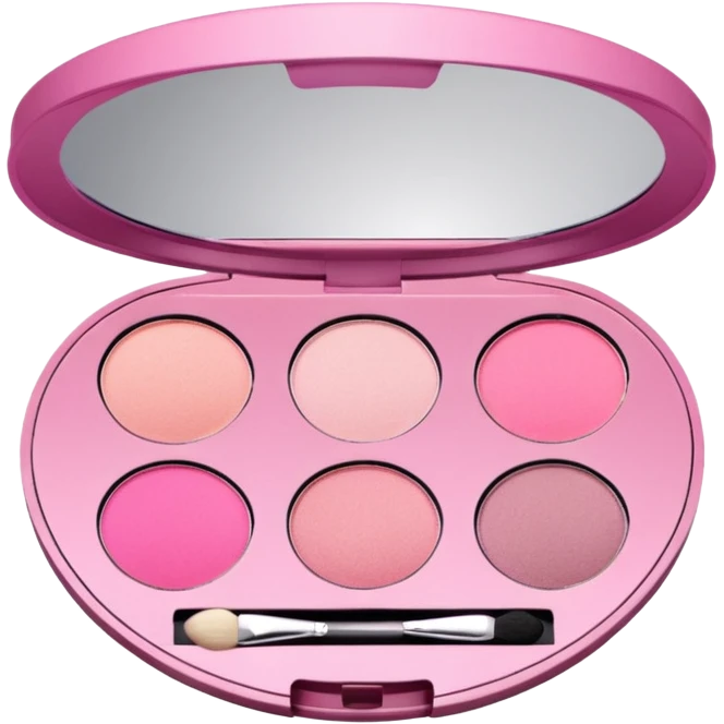 Pink eyeshadow palette emoji