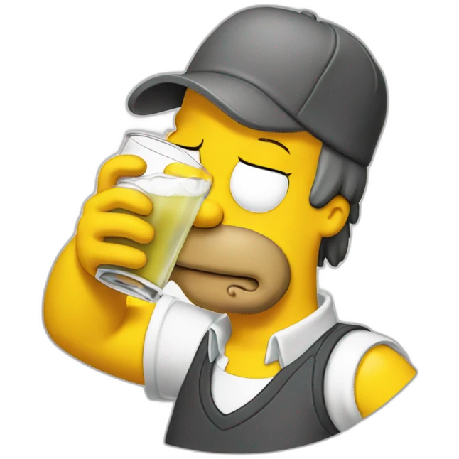 Homer-Simpson-drinking emoji