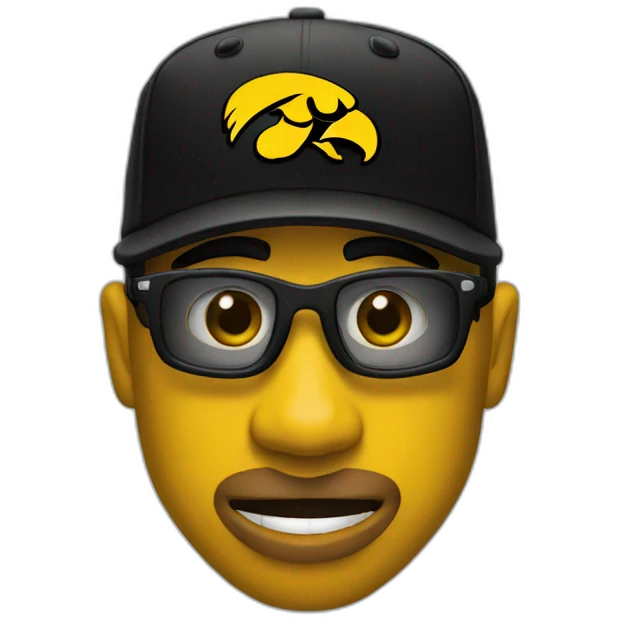 Iowa hawkeyes emoji
