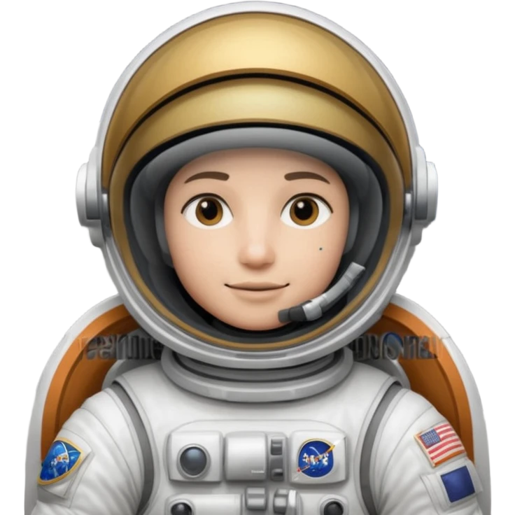 Astronaut on moon emoji