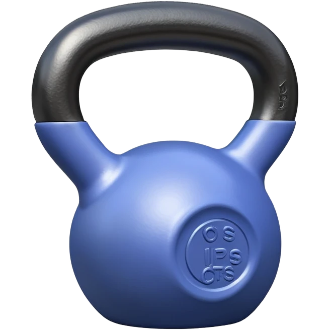 periwinkle kettlebell emoji