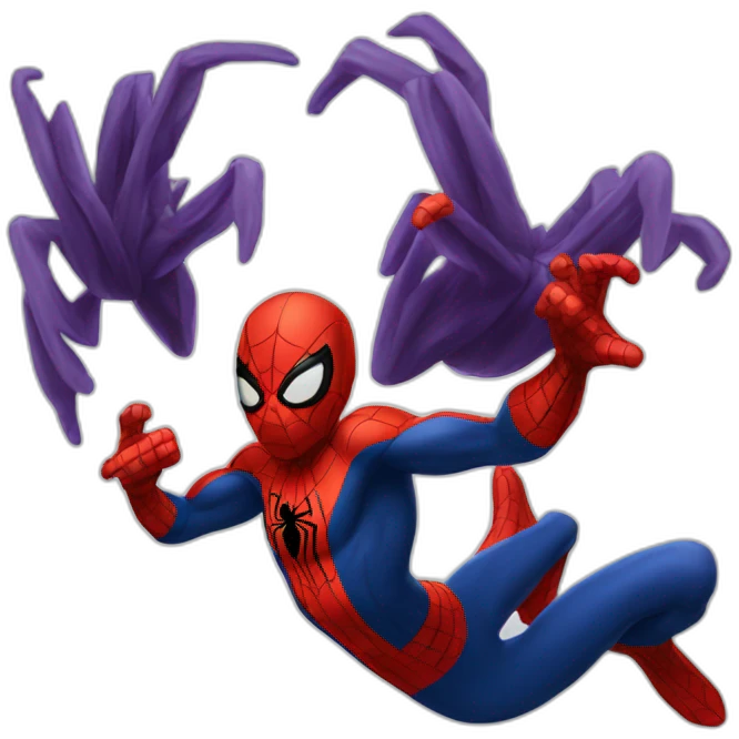 Spider man emoji