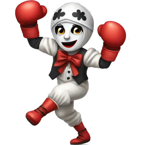 pierrot boxing emoji
