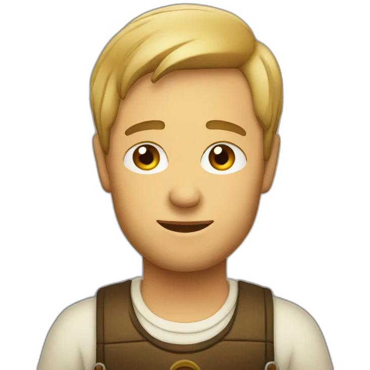 A beer drinker emoji
