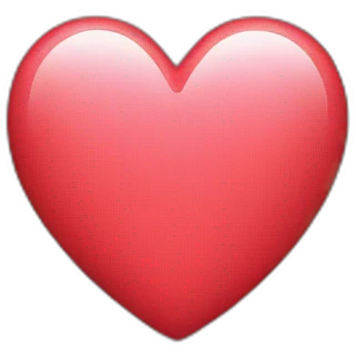 macintosh screen with heart emoji