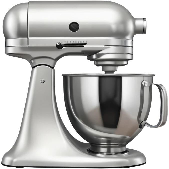 White kitchen mixer. emoji