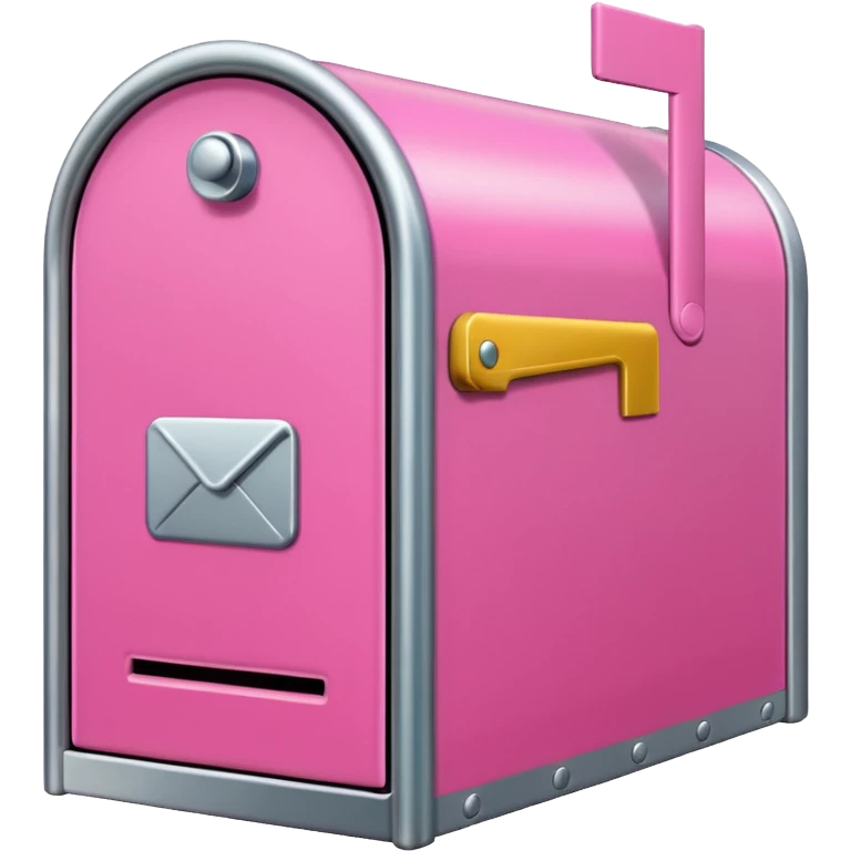 pink unified mailbox emoji