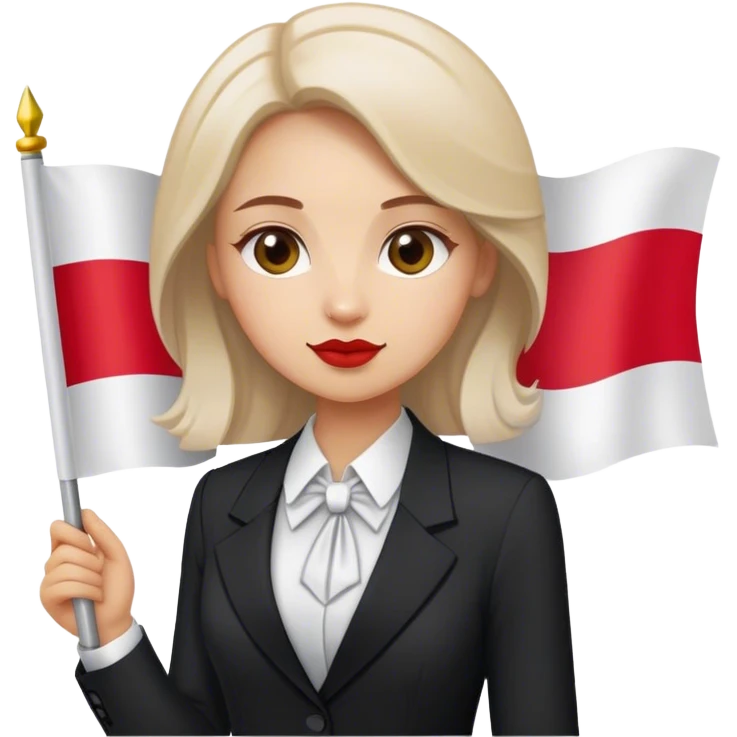 nationalist nationalist nationalist patriot patriot polish woman formal poland flag emoji