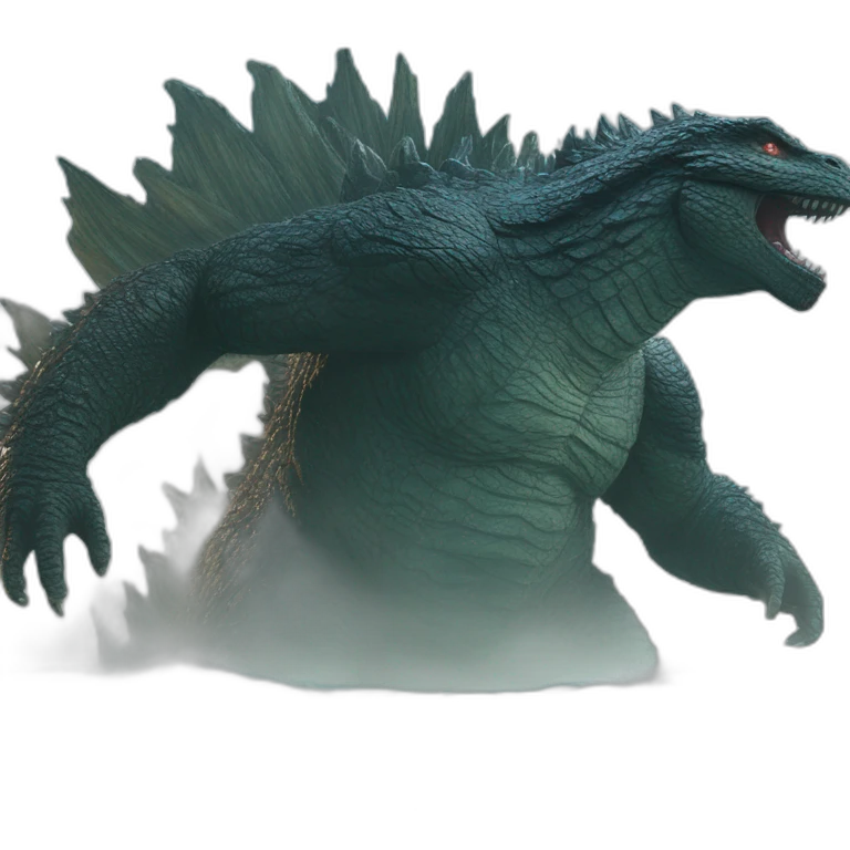 Godzilla (proportional)calm (realistic) (Godzilla King of the Monsters, 2019) emoji