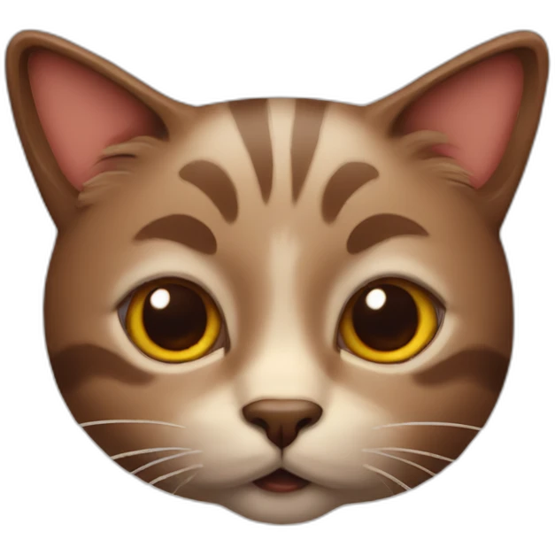 cat chocolate emoji