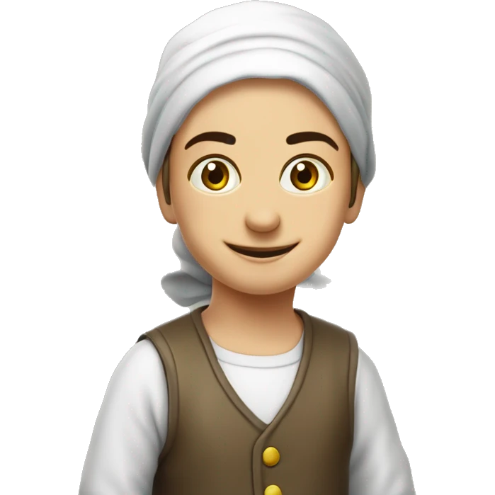 Çocuk melek. kanatlı. gülümseyen.elinde fotoğraf makinesi. emoji