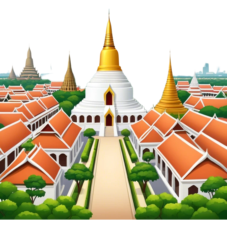 ​Cinematic Realistic Nakhon Pathom, Thailand, depicted as a historic cityscape dominated by the iconic Phra Pathom Chedi, surrounded by lush gardens, bustling local markets, and traditional Thai architecture, bathed in warm golden light and rendered with rich textures that capture its cultural and historical significance, emoji