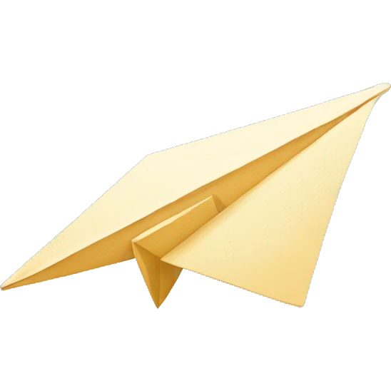 Paper plane emoji