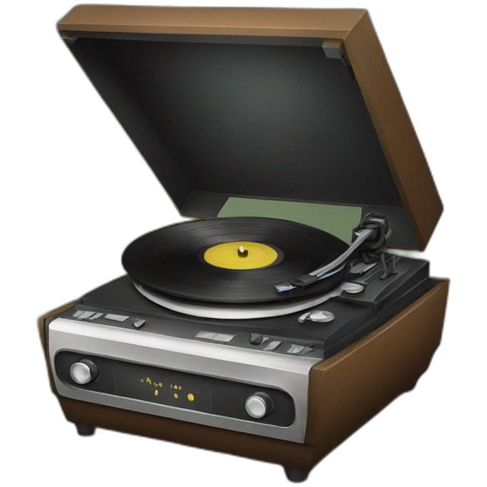 RECORD PLAYER emoji