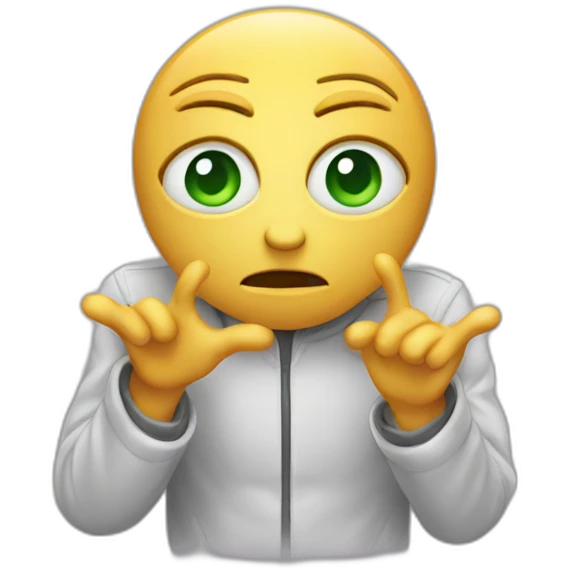 rejecting an alien because they are NOT your type emoji