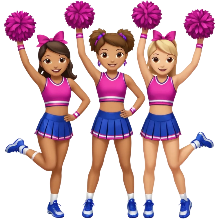 Cheer squad emoji